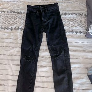 Black American eagle jeans